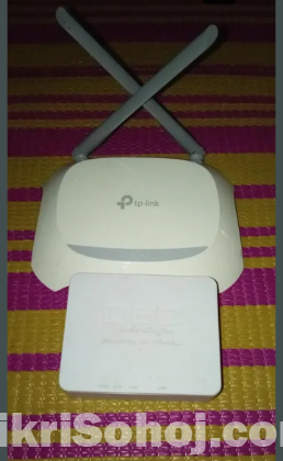 TP-Link 2-Antenna Wireless Router +DBC ONU